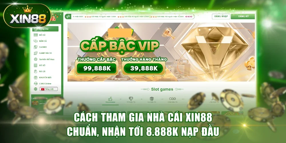 cách tham gia nhà cái XIN88